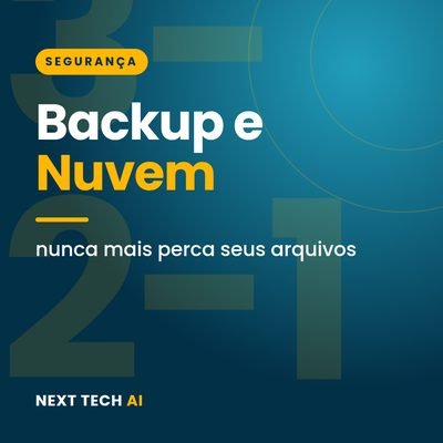Backup e Nuvem: Nunca Mais Perca Seus Arquivos