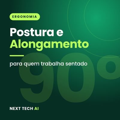 Postura e Alongamento para Quem Trabalha Sentado